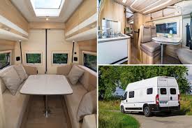 Le fourgon, avec sommier et matelas en trois parties, procure un confort moindre que le profilé. Unique Le Nouveau Fourgon Campereve Living Van Et Son Salon Arriere Le Monde Du Camping Car