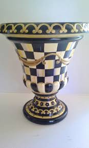 Mackenzie Childs Inspired Planter Mackenzie Childs Inspired Mackenzie Childs Diy Mackenzie Childs