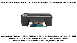 Download printer hp c4680 gratis / hp photosmart c4680 is a printing device that gives benefits to you and you can use this printing device as well as quickly in create, besides these photo printers can also duplicate to recreate your records, and check out engine available for you want to. How To Download And Install Hp Photosmart C4780 Driver Windows 10 8 1 8 7 Vista Xp Youtube