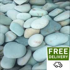 They are extremely durable and resist losing color or being scattered by wind and rain. Rain Forest 20 Lb Green River Rock Lowes Com In 2020 Landscaping With Rocks River Rock River Rock Garden