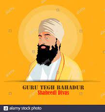 This god like warmth of the divine incarnate flows out to the whole creation and yearns for universal welfare and redemption. Vektor Illustration Von Guru Tegh Bahadur Verehrt Als Der Neunte Nanak Stock Vektorgrafik Alamy