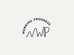 Working Progress Logo Work In Progress No Pun Intended Logo Design Journey Logo Charity Logos