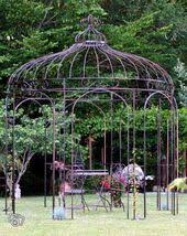 Gloriette Kiosque De Jardin Fer Forge Kiosque Jardin Tonnelle Jardin Arche Jardin
