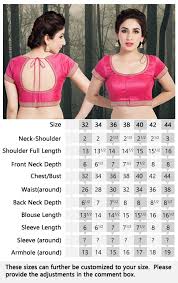 How To Measure Blouse Size Foto Blouse And Pocket