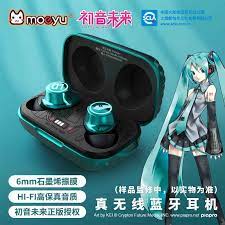 Hatsune Miku Anime Headset Headphone Manga Role Action Figure Vocaloid  Gamer Surround Noise Bluetooth compatible Earphone| | - AliExpress