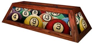 Specific lighting for a pool table is vital if you plan to play to any decent standard or with a professional feel to your games. Rack Em Up Pool Table Light Mahogany Stain Ozone Billiards