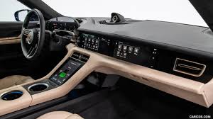 The german luxury brand porsche has recognized the signs of the times with the launch of a luxury ecar: 2020 Porsche Taycan Turbo Interior Hd Wallpaper 49
