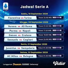 Всё о турнире чемпионат италии по футболу — серия а: Jadwal Liga Italia Serie A Pekan Pertama Di Vidio Peluang Juventus Curi 3 Poin Dunia Bola Com