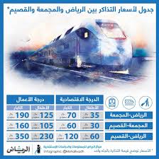 مشاريع السعودية On Twitter الاسعار الرسمية لـ قطار سار في مرحلته الاولى بين الرياض و المجمعة و القصيم سافر مع سار