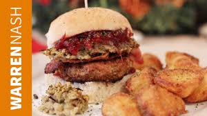 To help others succeed in creating the classic dish, the according to ramsay, who shared his technique in a youtube video for good morning america, the secret to a burger is in the blend. Christmas Dinner In A Bun Turkey Burger Cooking Videos Grokker