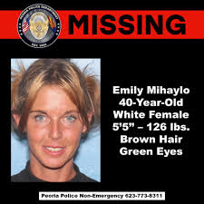 UPDATE** Emily has been located and is safe. Thank you for your assistance.  Peoria Police Seek Assistance in locating Endangered Female Peoria Police  are asking for the public's assistance in locating Emily