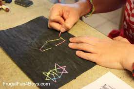 They blend better than crayons and seem to be easier for covering the whole piece of card. Diy Scratch Art With Crayon And Tempera Paint Frugal Fun For Boys And Girls