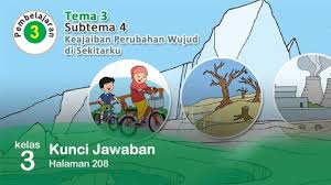Berapa bagiankah kue yang diperoleh. Kunci Jawaban Tema 3 Kelas 3 Hal 196 197 198 201 204 Jawaban Soal Buku Tematik Hal 208 Subtema 3 Tribun Pontianak