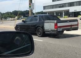 Now that looks like a cop car, walker says with a determinedly cheerful lilt in her voice. Someone Added A Truck Bed To A Crown Vic And Yes Its Hideous Carscoops