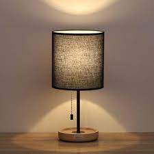 When buying floor lamps, choose lamps that are versatile in design and go with just about any decor or style! Haitral 16 Light Brown Table Lamp In 2021 Wooden Table Lamps Vintage Table Lamp Bedroom Lamps Nightstand