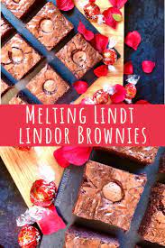Melting Lindt Lindor Brownies Maverick Baking Recipe Lindt Recipes Baking Lindt Chocolate Truffles