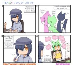 Become A Patron Of Greenteaneko Today Read 322 Posts By Greenteaneko And Get Access To Exclusive Green Tea Neko Anime Funny Manga Story