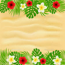 Check spelling or type a new query. Frame Of Palm Leaves And Flowers On Sandy Background By Losw Graphicriver
