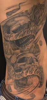 Angels hear no evil see no evil tattoos. Hear No Evil See No Evil Speak No Evil Skull Drawings