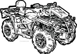 Click the links below for some fun car coloring pages for your kids, or the kid inside of you! 4 Wheeler Coloring Pages For Kids Novocom Top