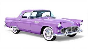 Image result for Thunderbird Blue 1955 Thunderbird