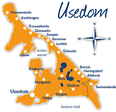 It is situated north of the szczecin lagoon estuary of the oder river. Reisefuhrer Usedom Mit Hund Tipps Und Infos