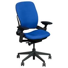 Steelcase Leap V2 Used Task Chair Electric Blue National Office Interiors And Liquidators Task Chair Steelcase Leap Steelcase