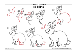 Trouvez/téléchargez des ressources graphiques lapin dessin gratuites. Comment Dessiner Un Lapin En 7 Etapes Dessin Pour Enfant