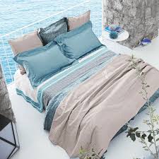 Sea The Glamorous Lives Of Shipping Magnates On Greek Islands In The 1960s Play Muse To Frette S Third Spring Luxury Bedding Beach Bedroom Beach House Style