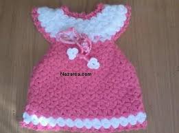 Pembe Beyaz Ornekli Lif Modeli Nazarca Com Krose Sapka Pembe Orgu