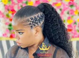 A high ponytail is one of the most popular packing gel hairstyles. Gel Opera News Nigeria