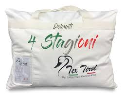 La piuma e il piumino sono lavati e sterilizzati secondo il d.p.r.n. Il Piumino Tex Tirol Dolomiti Nella Versione 4 Stagioni Ideale Per Tutto L Anno Singolo O Piazza E Mezza O Matrimoniale