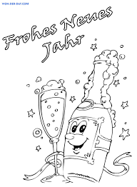 Sprüche, bilder, gedichte, wünsche, texte. Ausmalbilder Frohes Neues Jahr 2021 Zum Drucken