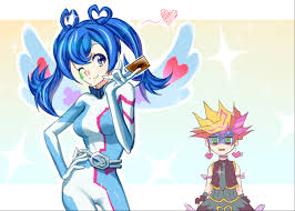 Yu Gi Oh Vrains Image 2093043 Zerochan Anime Image Board Selain sebagai blue angel, aoi zaizen ternyata seorang adik perempuan dari manager sol technologies. yu gi oh vrains image 2093043