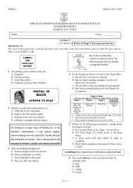 (formerly jalan semarak / jalan henry gurney), kuala lumpur. Form 5 English Test