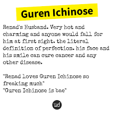 That's how they protect and defense themselves. Urban Dictionary On Twitter Guren Ichinose Renad S Husband Very Hot And Charming Https T Co Crg2q7kdbq