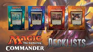 Commander / edh view deck errors. Commander 2017 Decklists