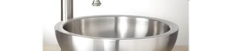 stainless steel above mount bathroom sinks