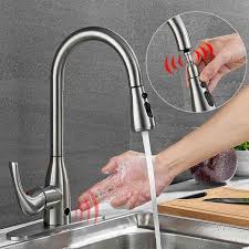 Find the best kitchen faucet with homestuffpro. Badijum Budget Touchless Kitchen Faucet Review Touchless Kitchen Faucet Kitchen Faucet Kitchen Faucet Reviews