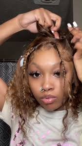 Amazon.com : 4/27 Highlight Curly Bob Lace Closure Wigs Glueless Wigs Human  Hair Pre Plucked Pre Cut Wear And Go 5x5 HD Lace Closure Wigs Human Hair  For Black Women 180% Density