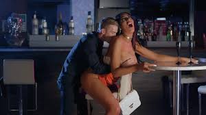 Tall lady has anal sex with well-hung stranger in empty bar - HD Porn Tube