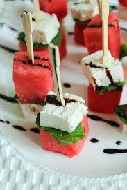 50 Mouthwatering Summer Wedding Appetizers Food Yummy Appetizers Watermelon And Feta