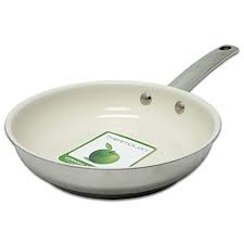 Twiztt By Joan Lunden Cw0004772 8 Inch Stainless Steel Open Frypan Coated With Thermolon Healthy Ceramic Nonstick You C Ceramic Non Stick Ceramics Stainless