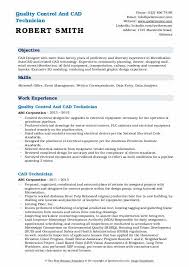 cad operator resume samples qwikresume
