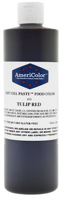 Perfect for coloring all kinds of doughs, batters, icings, frostings, delicate whipped toppings, fondant, gum paste, marzipan and more! Tulip Red 13 5 Ounce Soft Gel Paste Food Color Buy Online In Bahamas At Bahamas Desertcart Com Productid 2551187