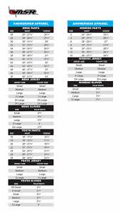 Thor Dirt Bike Boots Size Chart