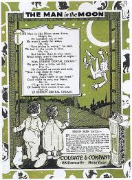 Colgate Ribbon Dental Cream Ad 1920 Baby Ads Vintage Ads Nursery Rhymes Poems