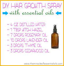 Gotu kola extract has been shown to reduce the effects of environmental stressors on hair clarifying and refreshing: Diy Essential Oil Hair Growth Spray Recipe The Miracle Of Essential Oils