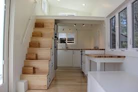 modern tiny home boasts a big kitchen