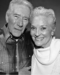 Robert Fuller of "Laramie" and "Emergency" who turned 92-years-young last  month, with Lee Meriwether of "Barnaby Jones" (AND 'Catwoman') who turned  90 in May.